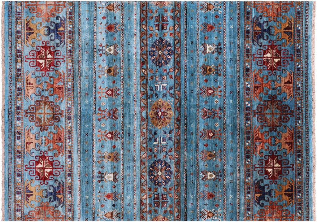 Handmade Khorjin Super Kazak Wool Rug - Manhattan Rugs