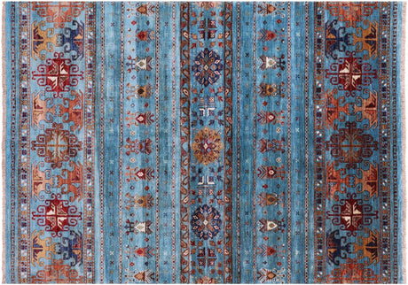Handmade Khorjin Super Kazak Wool Rug - Manhattan Rugs