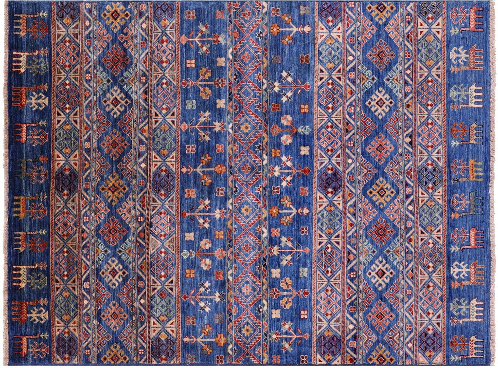 Tribal Persian Gabbeh Hand Knotted Rug - Manhattan Rugs