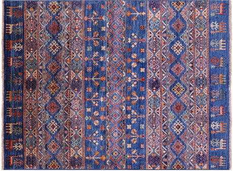 Tribal Persian Gabbeh Hand Knotted Rug - Manhattan Rugs