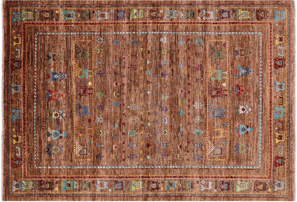 Tribal Persian Gabbeh Handmade Rug - Manhattan Rugs