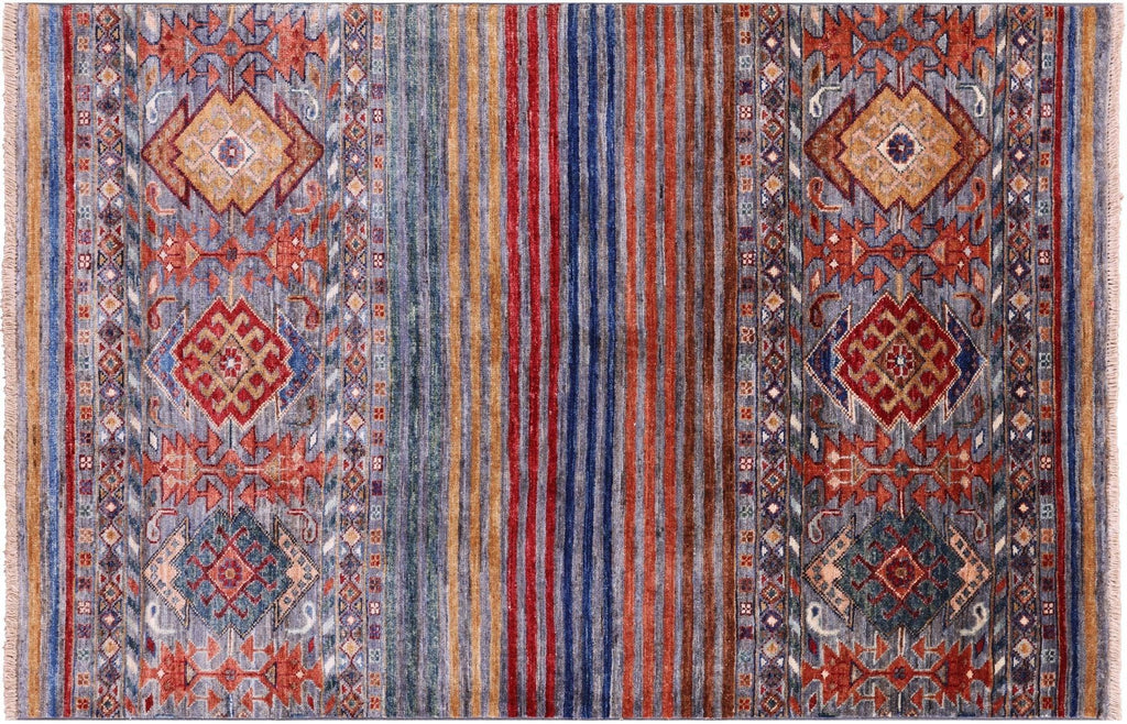 Khorjin Super Kazak Handmade Wool Rug - Manhattan Rugs
