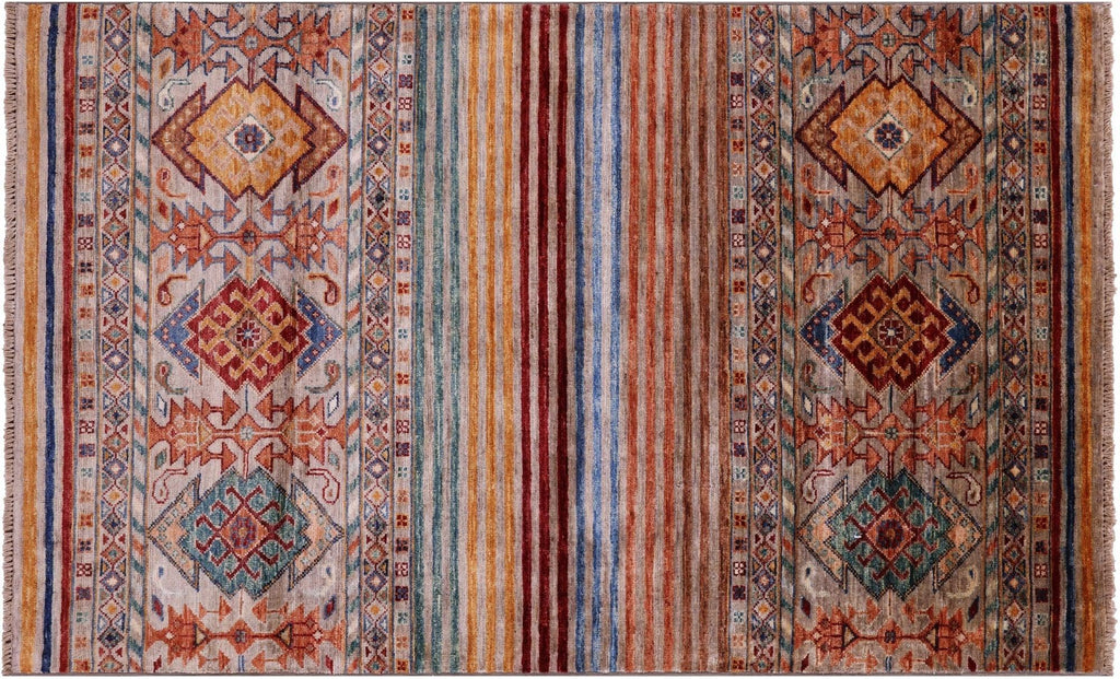 Khorjin Super Kazak Hand-Knotted Wool Rug - Manhattan Rugs