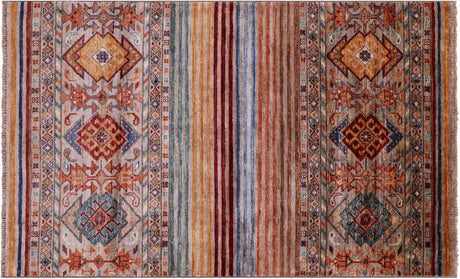 Khorjin Super Kazak Hand-Knotted Wool Rug - Manhattan Rugs