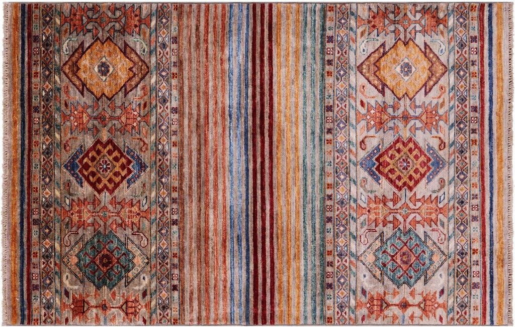 Super Kazak Khorjin Handmade Wool Rug - Manhattan Rugs