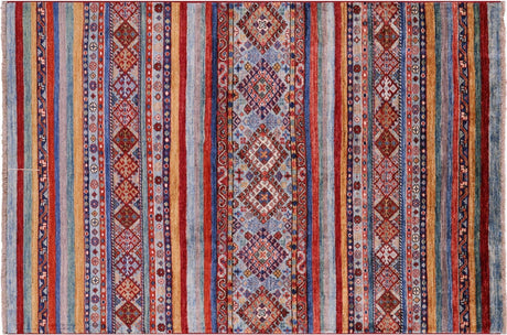 Khorjin Super Kazak Handmade Wool Rug - Manhattan Rugs
