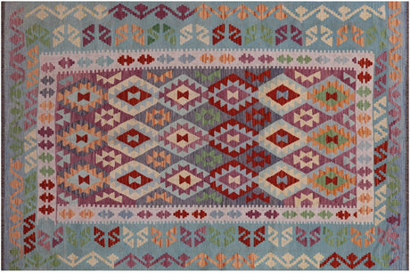 Flat Weave Kilim Reversible Wool On Wool Rug - Manhattan Rugs