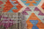 Kilim Flat Weave Reversible Wool On Wool Rug - Manhattan Rugs