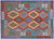 Flat Weave Kilim Reversible Wool On Wool Rug - Manhattan Rugs