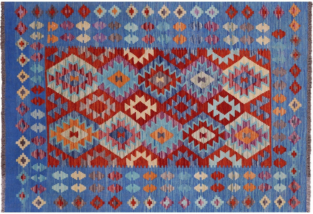 Wool On Wool Flat Weave Kilim Reversible Rug - Manhattan Rugs
