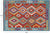 Kilim Flat Weave Reversible Wool On Wool Rug - Manhattan Rugs