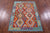 Kilim Flat Weave Reversible Wool On Wool Rug - Manhattan Rugs