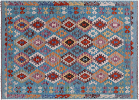 Wool On Wool Kilim Flat Weave Reversible Rug - Manhattan Rugs