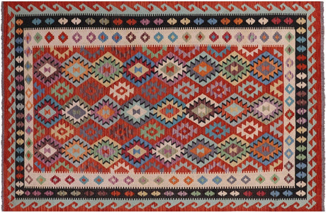 Kilim Flat Weave Wool On Wool Reversible Rug - Manhattan Rugs