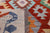 Kilim Flat Weave Reversible Wool On Wool Rug - Manhattan Rugs