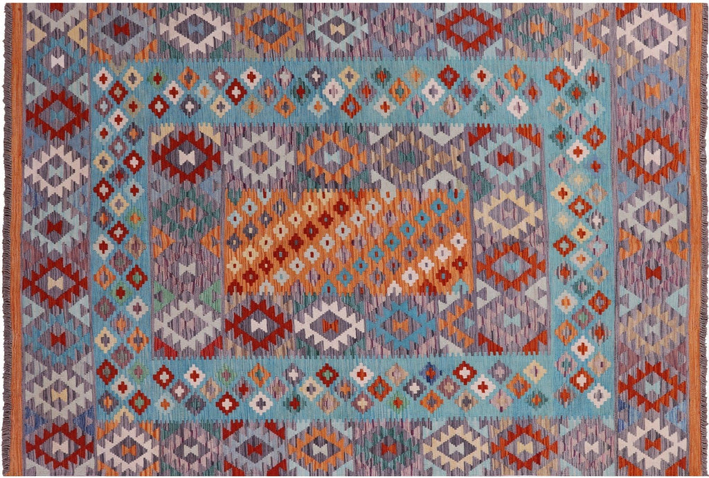 Kilim Flat Weave Reversible Wool On Wool Rug - Manhattan Rugs