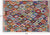 Kilim Flat Weave Reversible Wool On Wool Rug - Manhattan Rugs