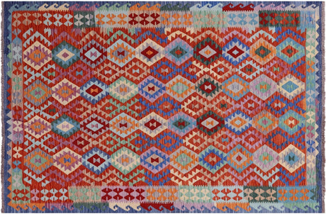 Wool On Wool Kilim Flat Weave Reversible Rug - Manhattan Rugs