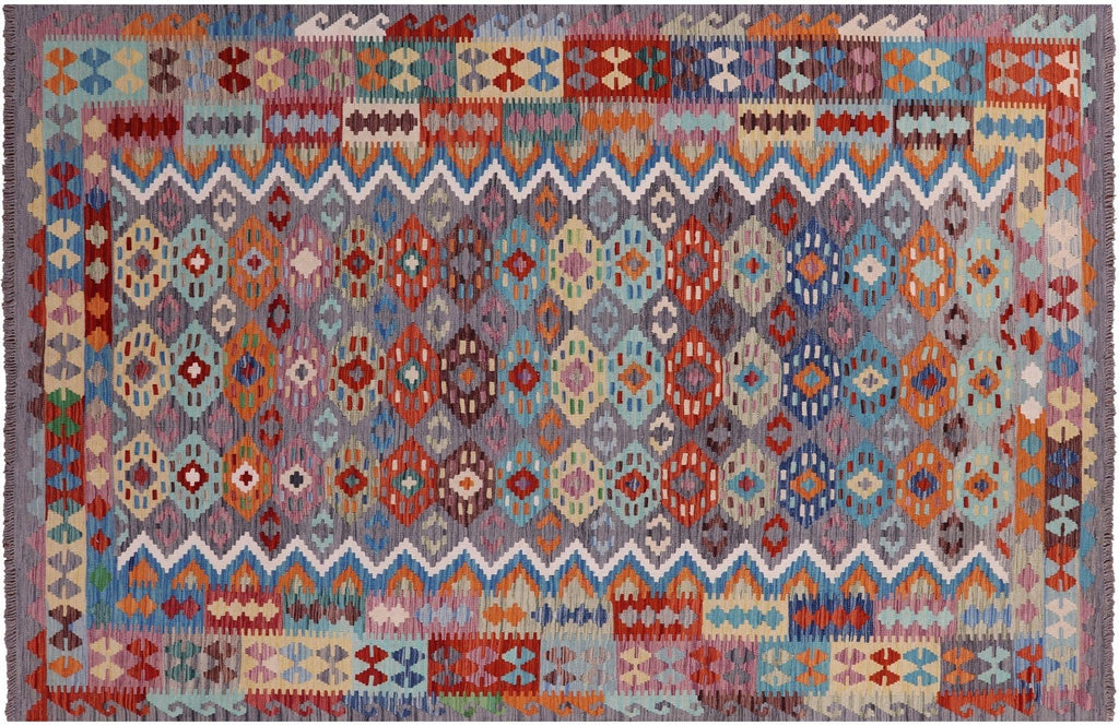 Kilim Flat Weave Reversible Wool On Wool Rug - Manhattan Rugs