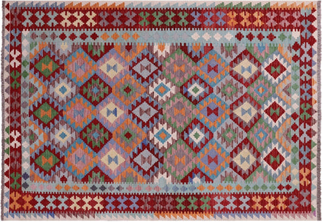 Wool On Wool Reversible Flat Weave Kilim Rug - Manhattan Rugs
