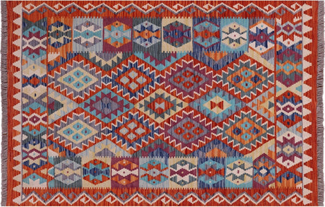 Wool On Wool Kilim Flat Weave Reversible Rug - Manhattan Rugs