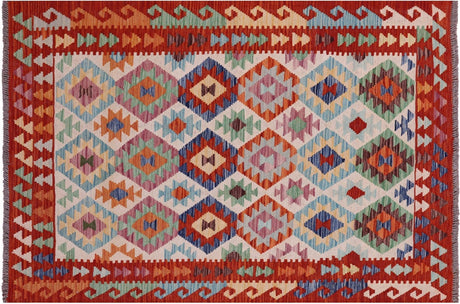 Flat Weave Kilim Reversible Wool On Wool Rug - Manhattan Rugs