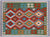 Reversible Flat Weave Kilim Wool On Wool Rug - Manhattan Rugs