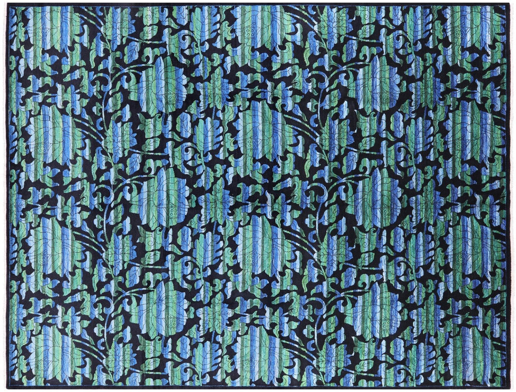 William Morris Rose Garden Hand Knotted Wool Area Rug - Manhattan Rugs