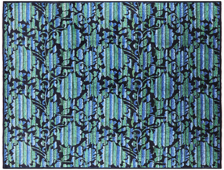 William Morris Rose Garden Hand Knotted Wool Area Rug - Manhattan Rugs