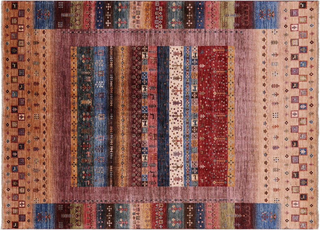 Persian Gabbeh Tribal Handmade Rug - Manhattan Rugs