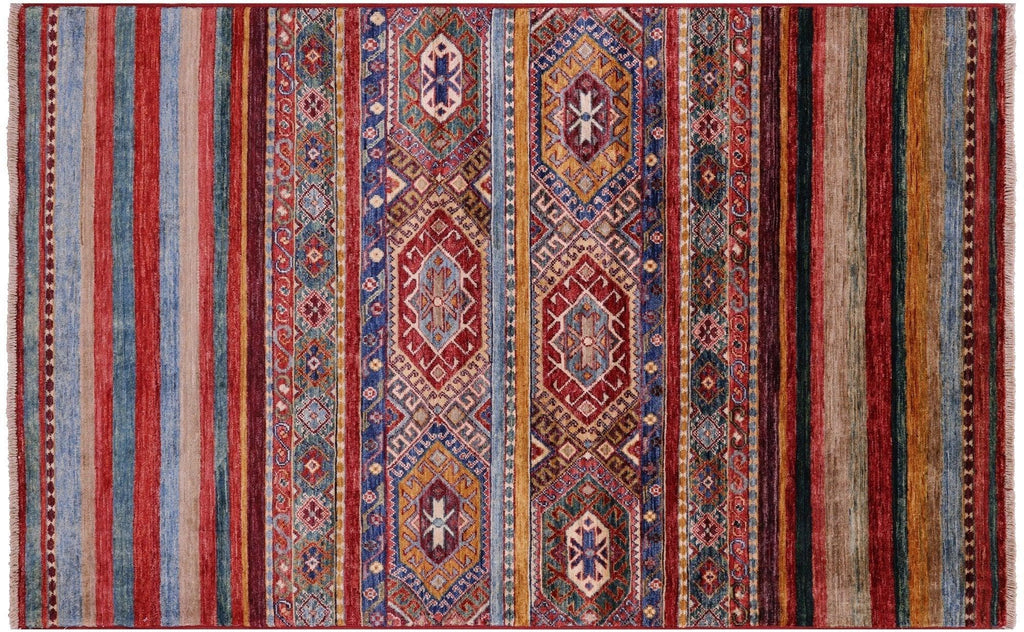 Super Kazak Khorjin Handmade Wool Rug - Manhattan Rugs