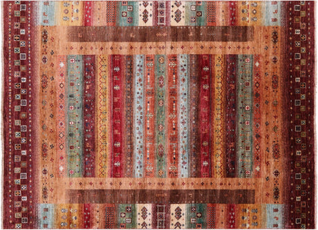 Handmade Persian Gabbeh Tribal Wool Rug - Manhattan Rugs