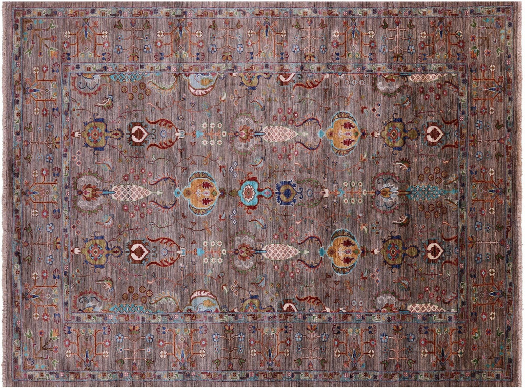 Persian Tabriz Hand Knotted Wool Rug - Manhattan Rugs