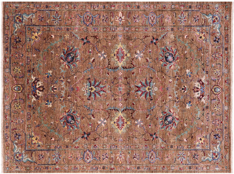 Persian Tabriz Hand Knotted Wool Rug - Manhattan Rugs