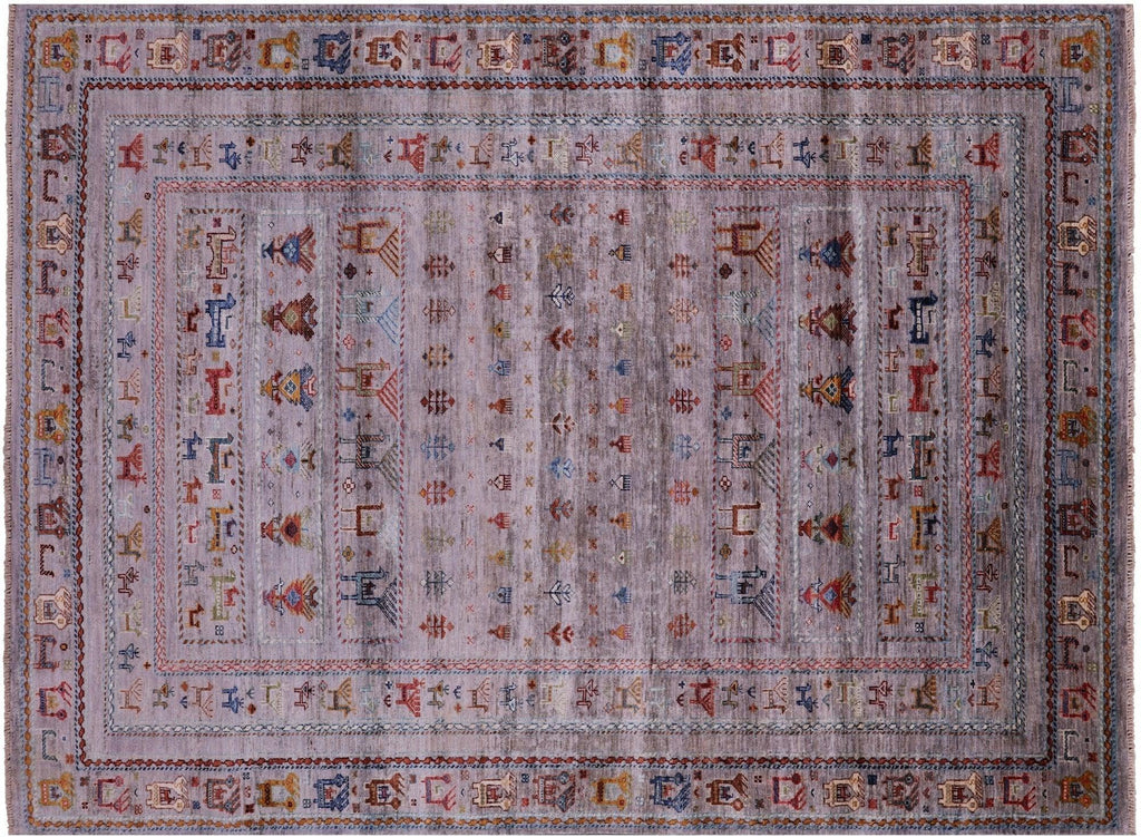 Tribal Persian Gabbeh Hand Knotted Rug - Manhattan Rugs