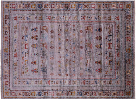 Tribal Persian Gabbeh Hand Knotted Rug - Manhattan Rugs