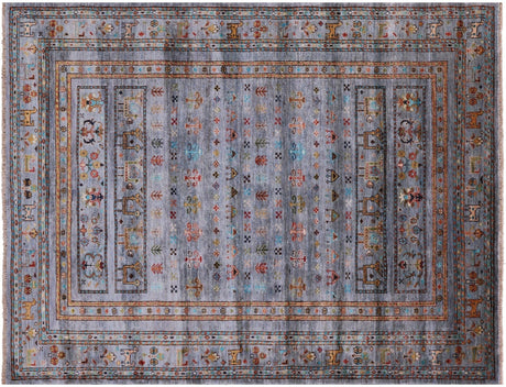 Tribal Persian Gabbeh Hand Knotted Wool Rug - Manhattan Rugs