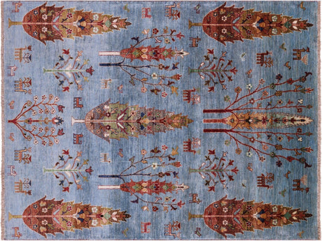 Tribal Persian Gabbeh Handmade Wool Rug - Manhattan Rugs