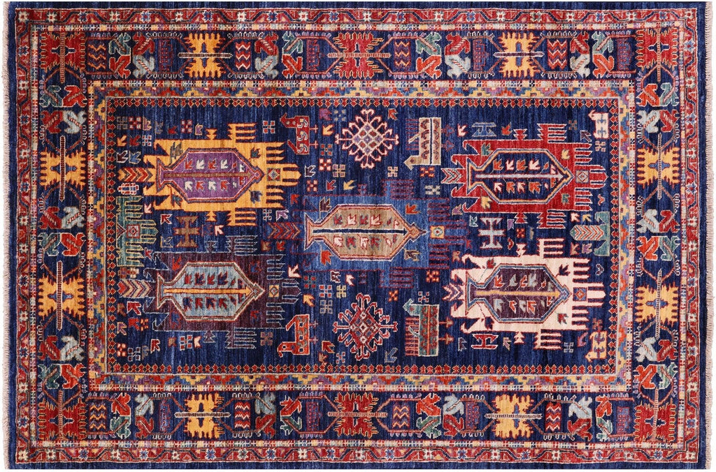 Handmade Tribal Fine Serapi Wool Rug - Manhattan Rugs