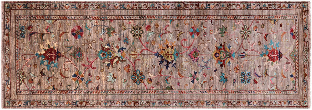 Runner Hand-Knotted Persian Tabriz Wool Rug - Manhattan Rugs
