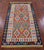 Wool On Wool Kilim Flat Weave Reversible Runner Rug - Manhattan Rugs