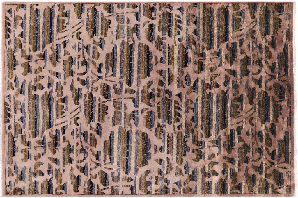 Hand Knotted Rose Garden William Morris Wool Rug - Manhattan Rugs