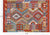 Reversible Kilim Flat Weave Wool On Wool Rug - Manhattan Rugs