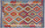 Wool On Wool Flat Weave Kilim Reversible Rug - Manhattan Rugs