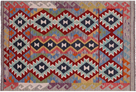 Kilim Flat Weave Reversible Wool On Wool Ru - Manhattan Rugs