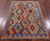 Reversible Flat Weave Kilim Wool On Wool Rug - Manhattan Rugs