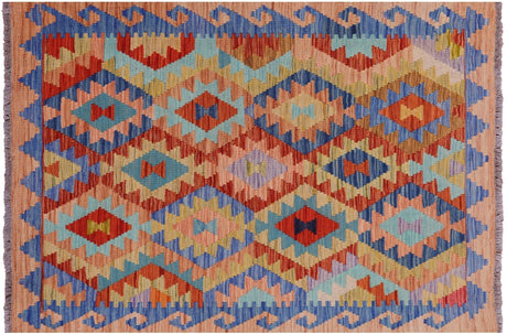 Reversible Flat Weave Kilim Wool On Wool Rug - Manhattan Rugs