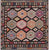 Square Kilim Flat Weave Reversible Wool On Wool Rug - Manhattan Rugs
