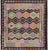 Square Kilim Flat Weave Wool On Wool Reversible Rug - Manhattan Rugs