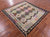 Square Kilim Flat Weave Wool On Wool Reversible Rug - Manhattan Rugs